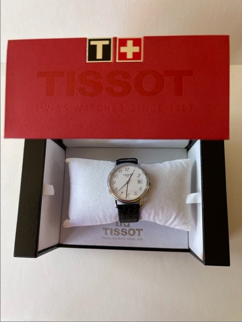 Tissot Stainless Steel BOX PAPERS Cal T970 Original Leather