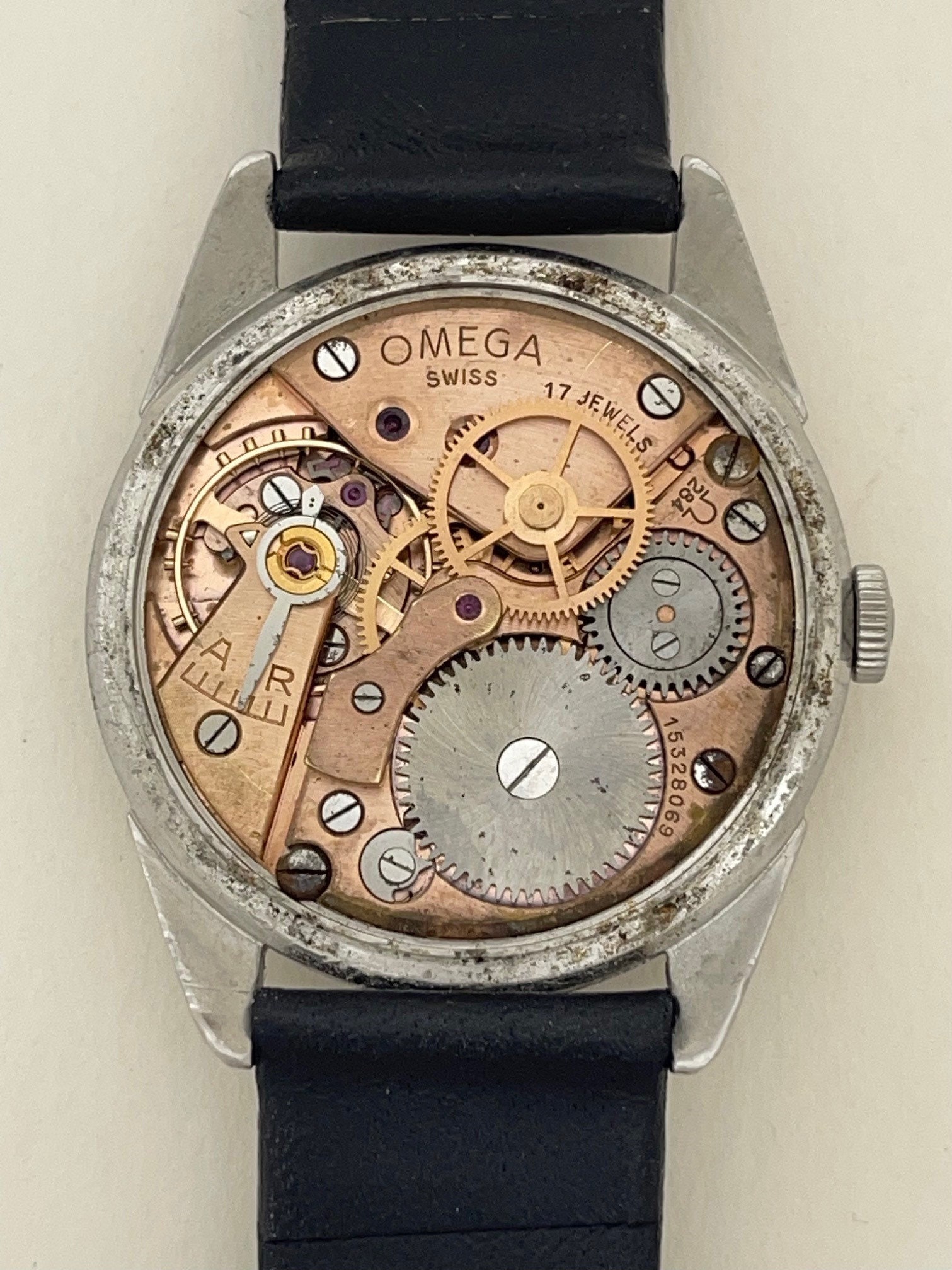 Omega Stainless Steel Ref.2910-1sc Cal.284 Vintage Swiss Omega Stainless Steel Ref.2910-1sc Cal.284 Vintage Swiss