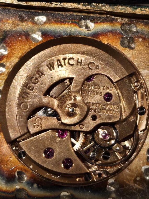 Omega Automatic Square Gold Capped /Stainless Ste… - image 10