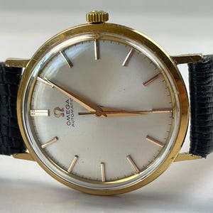 18k 750 Omega Watch - Etsy