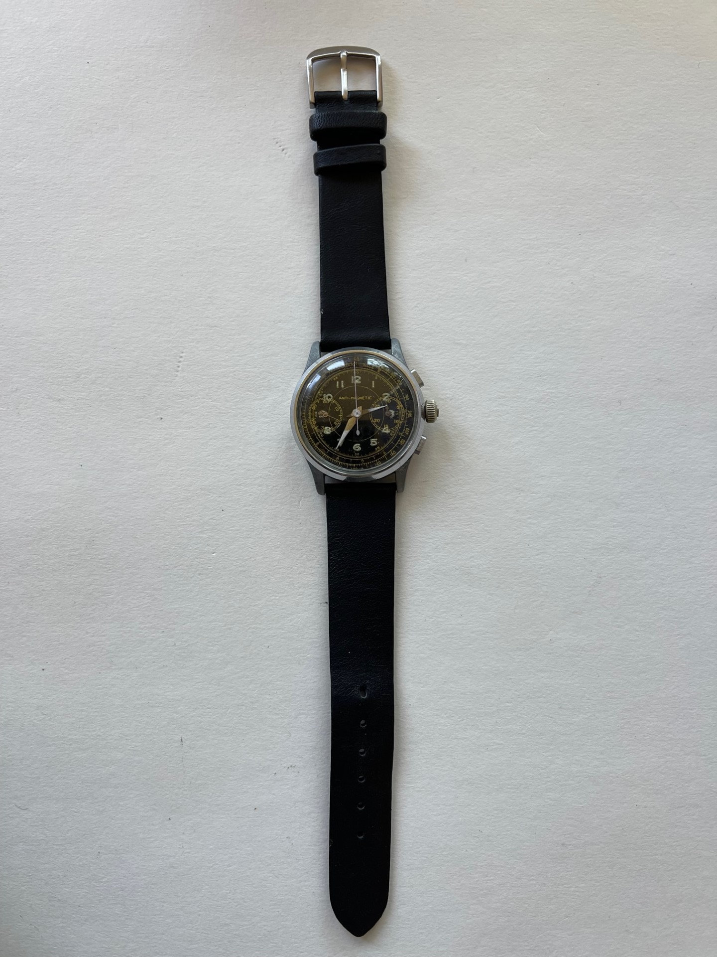 Anonymous Movement Landeron 47 Fly Back Three Pusher Chronograph