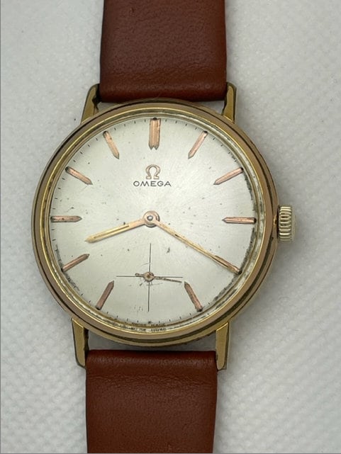 Omega Gold Capped Ref.121.002-63 Cal.269 Vintage Swiss Made 1964