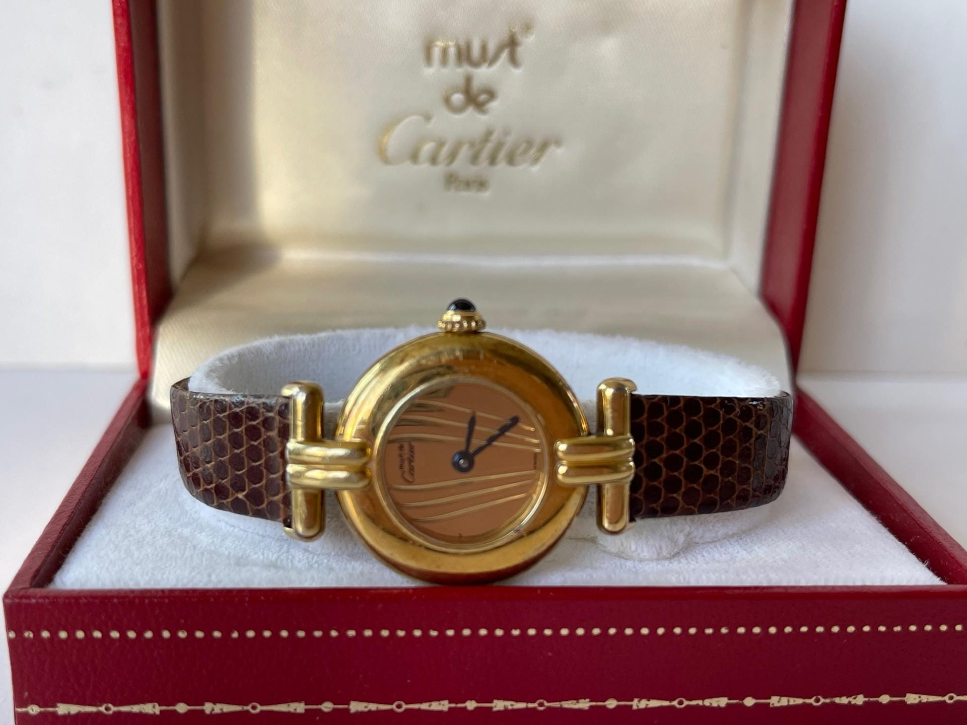 Cartier Paris 925 Argent Watch - Etsy