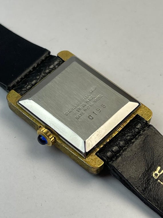 Bradley Mickey Mouse Rectangular Gold Tone Ref.01… - image 2