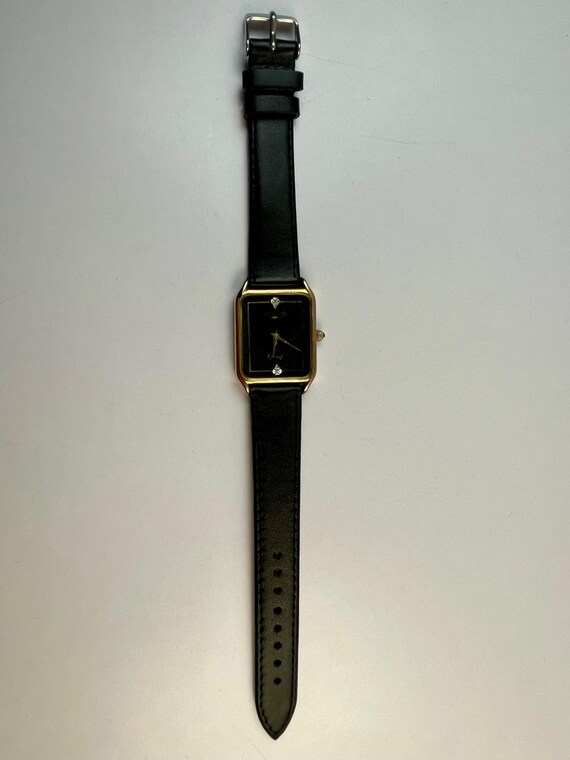 Longines Rectangular Gold Capped Factory Genuine … - image 2