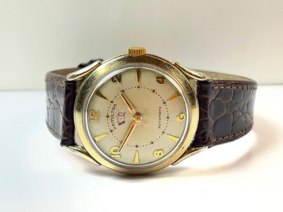 Hamilton Bumper Automatic Jumping Date Cal.662 Re… - image 2