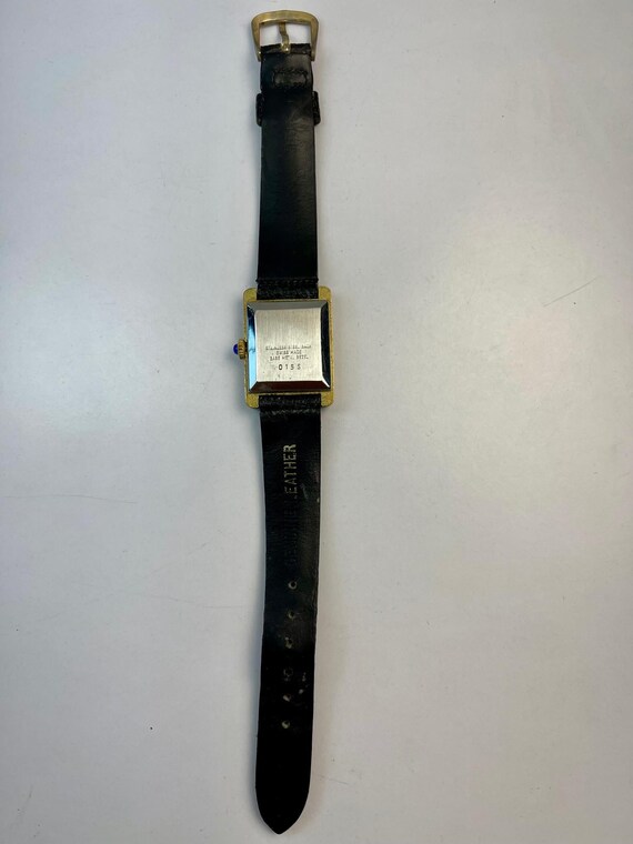 Bradley Mickey Mouse Rectangular Gold Tone Ref.01… - image 4