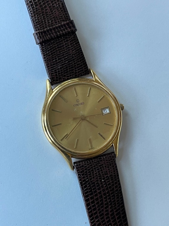 Concord Classic 18K (750)solid Yellow Gold Quartz Very Thin