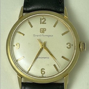 Girard Perregaux Gyromatic Automatic Solid 14K (585)Vintage 1962 Swiss Made