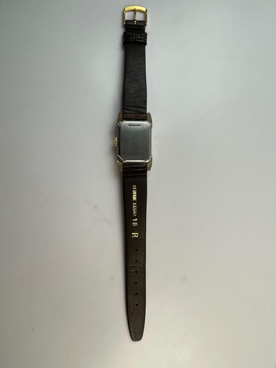 Hamilton Art Deco Style Rectangular Sectored Text… - image 6