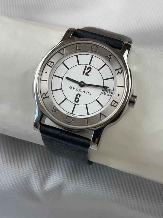 Bulgari Bvlgary Solotempo ST35S Stainless Steel Tw