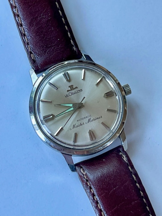 Jaeger LeCoultre Master Mariner Ref. 2743 880 881 Cal.K880 Automatic Stainless Steel Classic Dress Luminous Hands Vintage Swiss Made 1965