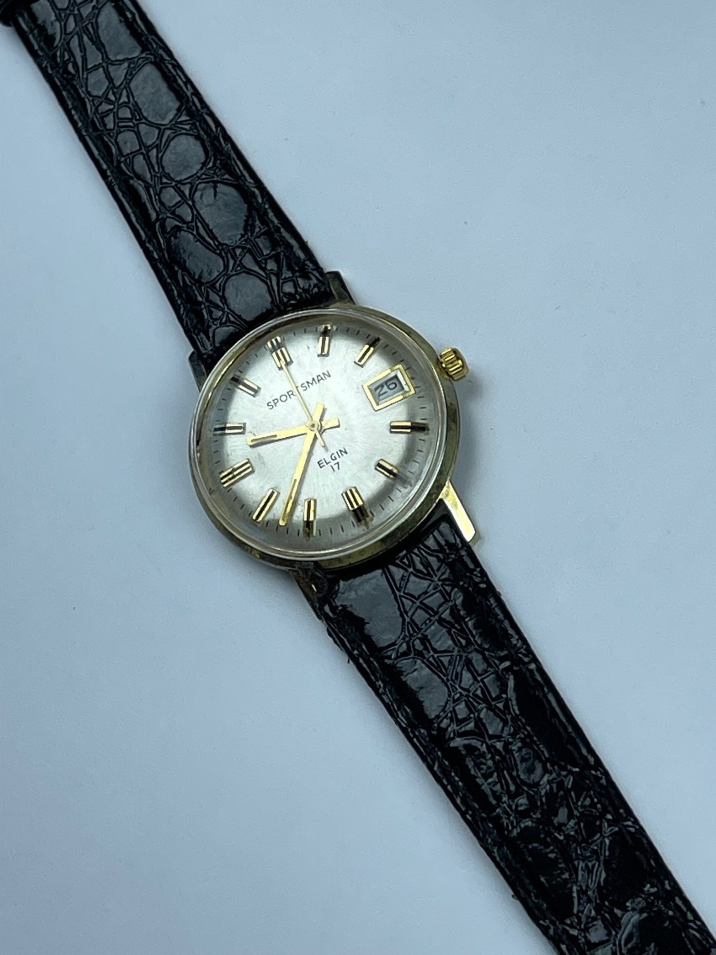 Montre Homme Vintage Elgin Sportsman 17 - Occasion Rétro