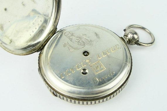 M. J. Tobias Antique 1840 Silver Savonette Award … - image 5