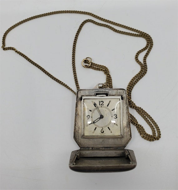 Eterna Sterling Silver Chronometer 3 Adjustments Pendant