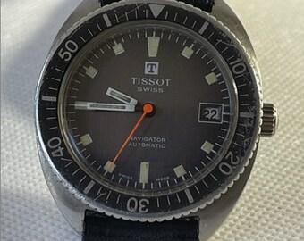 Vintage Tissot RKS-BC Chronograph Watch Q662/76236916 Men's