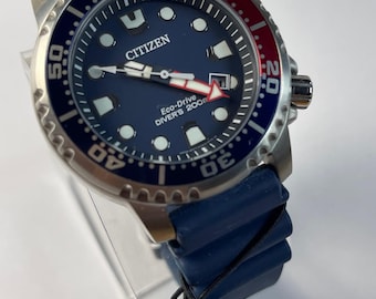 CITIZEN Eco Drive E168-S100623 Promaster Diver 200M Black