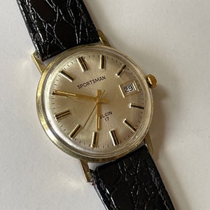 Elgin Calendar Date Gold Capped Vintage Swiss Made 1964 - Etsy