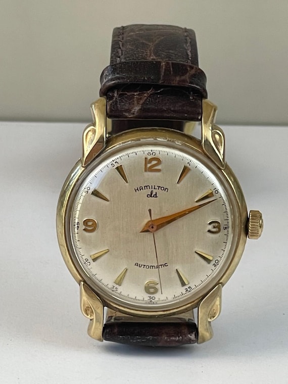 Hamilton CLD Automatic Solid 10K Gold Presentatio… - image 3