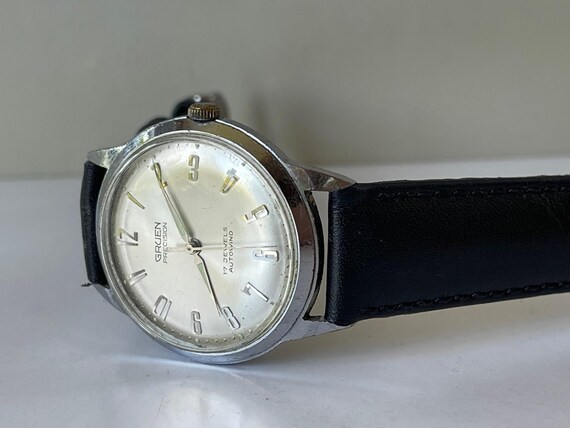 Gruen Precision Autowind Automatic Stainless Stee… - image 2