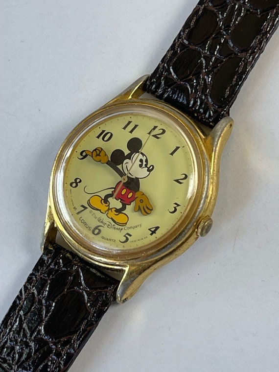 Lorus The Walt Disney Company MICKEY MOUSE Gold C… - image 2