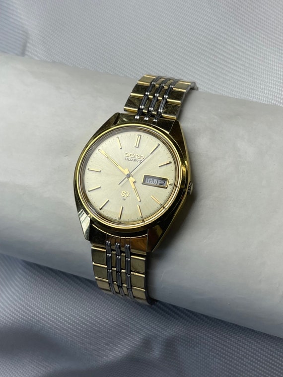 Seiko day date gold 2025