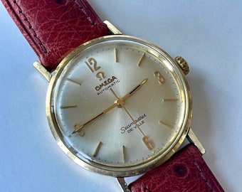 Omega Seamaster DeVille automatische 14K goudgevulde Unishell-kast Vintage Swiss Made 1964