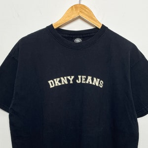 90s Dkny - Etsy 希少 立体ロゴ vintage 90s DKNY ハイネック ニット