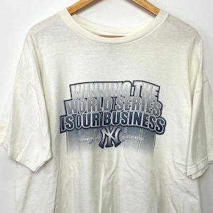 Vintage New York Yankees 2000 Subway Series Champions World Series Graphic Tee Shirt (size adult XL)