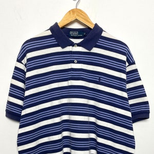 Vintage Polo by Ralph Lauren Striped Polo Shirt (size adult XL)