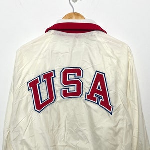 Veste Survêtement équipe USA Olympique Noire Zippée - Taille 2XL/XXL - Très Bon état