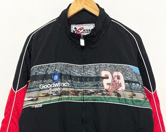 Veste Coupe-vent Kevin Harvick NASCAR Taille XL - Neuf Avec étiquette - Logo #29 Sur Manche