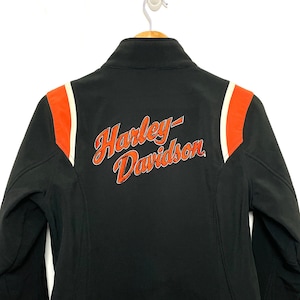 Vintage Y2K Harley Davidson Motorcycles Women’s Biker Jacket (size women’s Small)