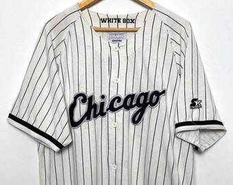 90s XL Starter Chicago White Sox Jersey/shirt, Vintage 1990s