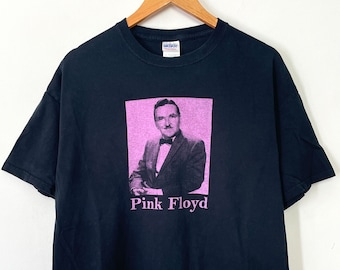 Koszulka z nadrukiem Pink Floyd Psychedelic Rock Spell Out Graphic Band (rozmiar dla dorosłych XL)