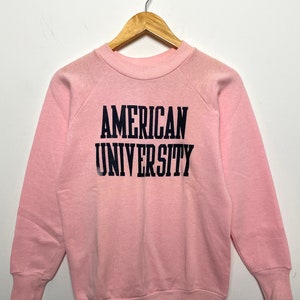 American University Sweatshirt Etsy