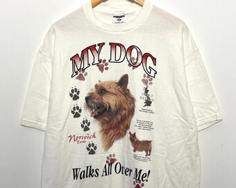 Vintage 90s West Highland Terrier Dog Graphic T-shirt (XL) - Etsy