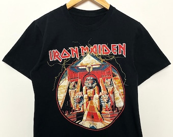 T-Shirt # Xl Black Unisex # Powerslave Mummy: Iron Maiden