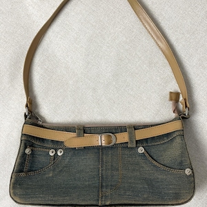 Vintage Y2K Denim Jeans Shoulder Bag
