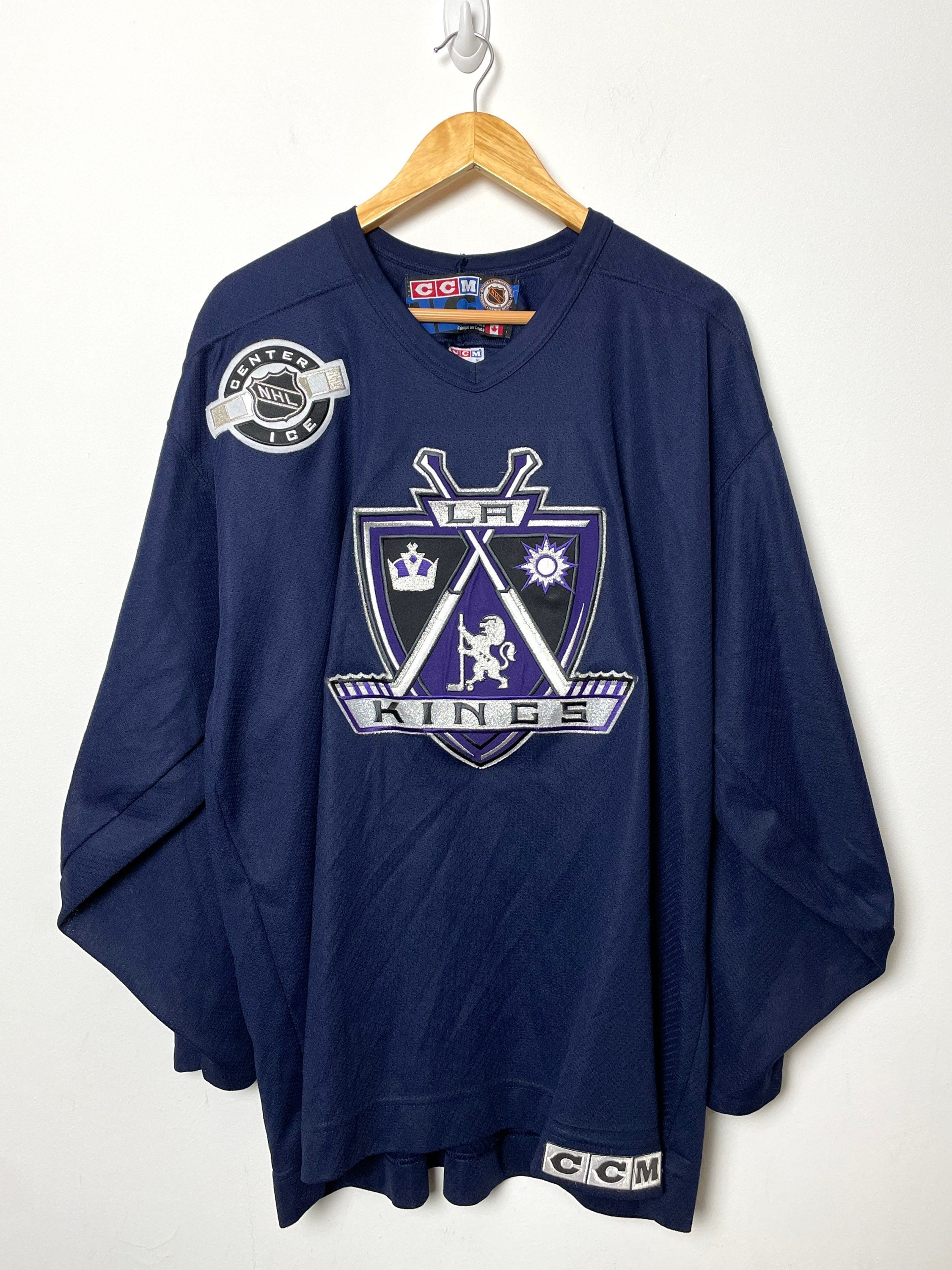 La Kings Player-Issued Training Camp/Practice Jerseys - Purple Thomas 41