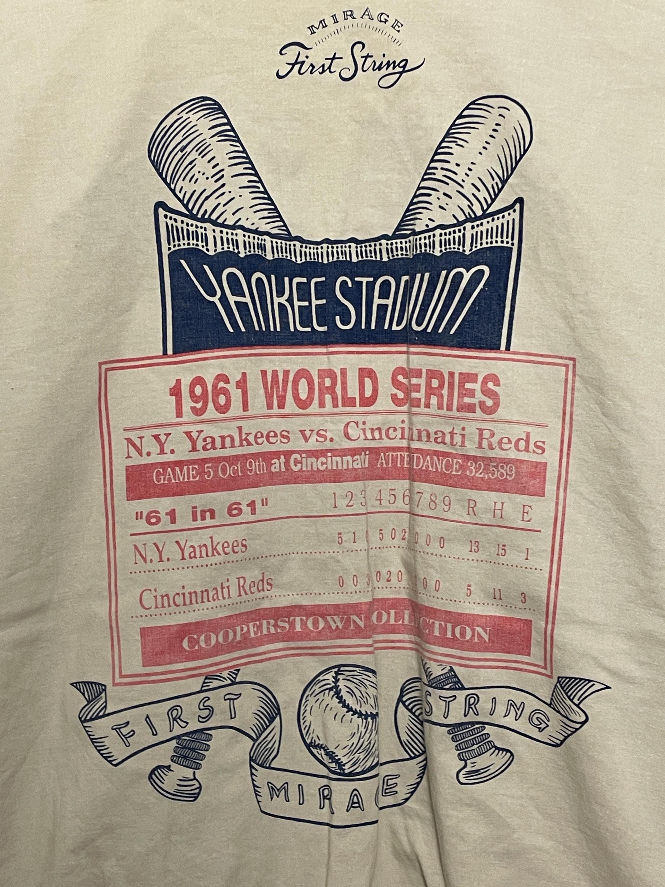 Vintage 1990s Mirage New York Yankees 1961 World Series Champions 
