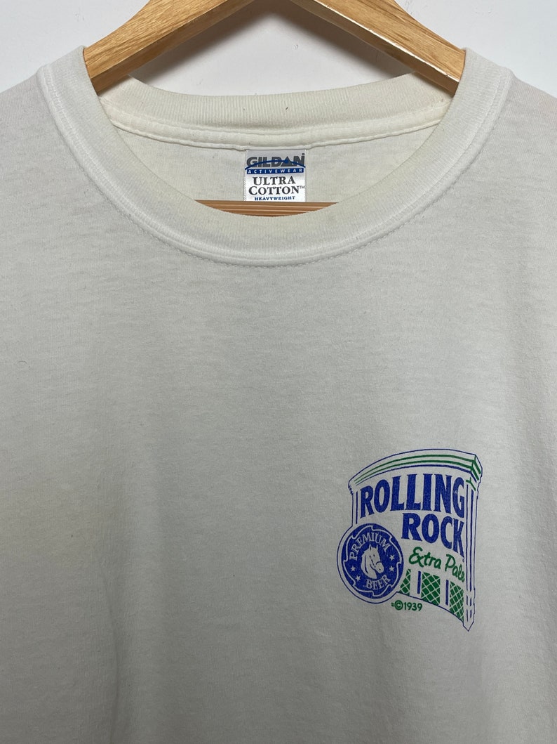 Vintage 1990s Rolling Rock Extra Pale Old Latrobe Beer Graphic - Etsy