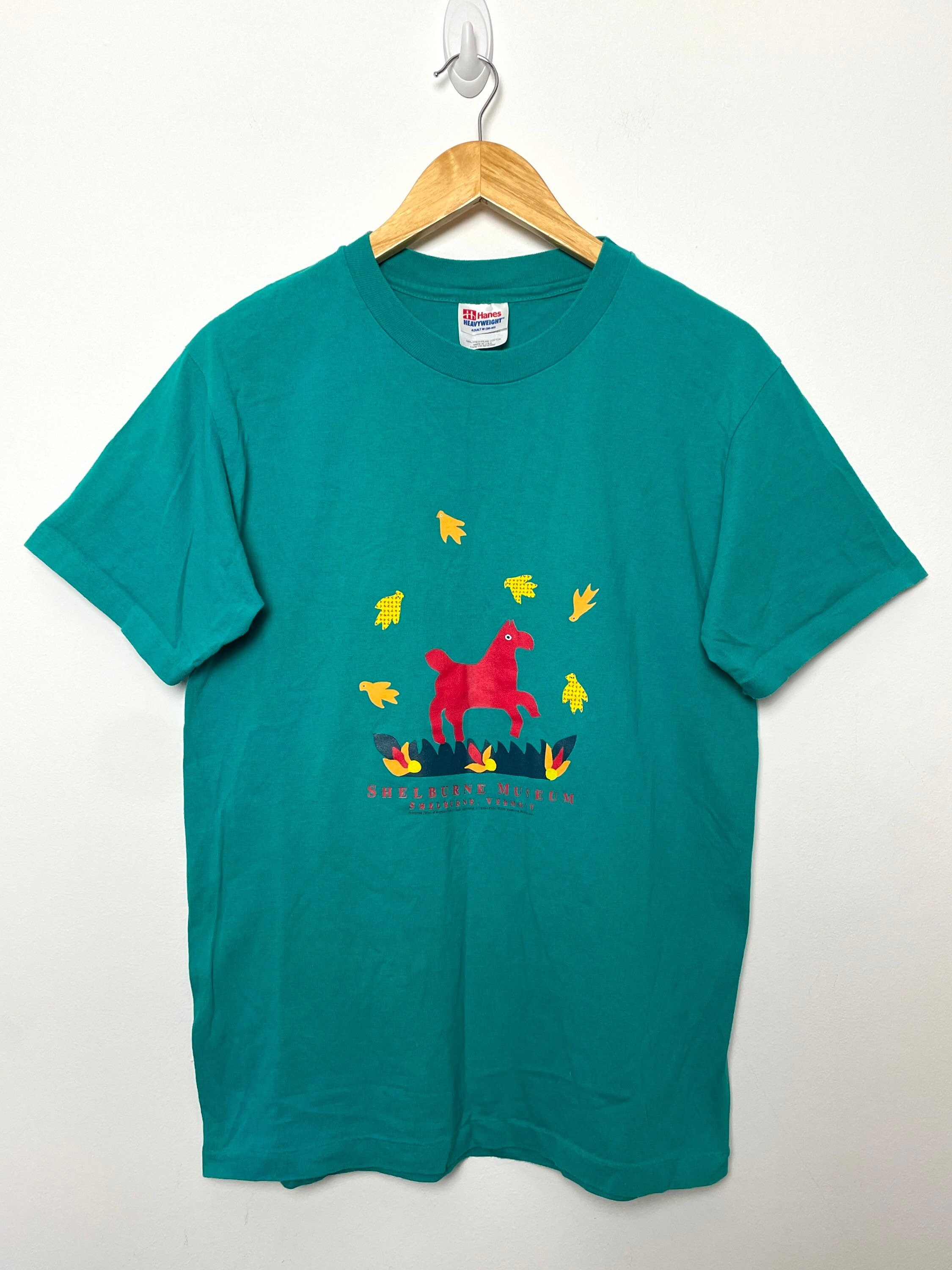 Vintage 1994 Shelburne Museum Vermont Graphic Tee Shirt size - Etsy