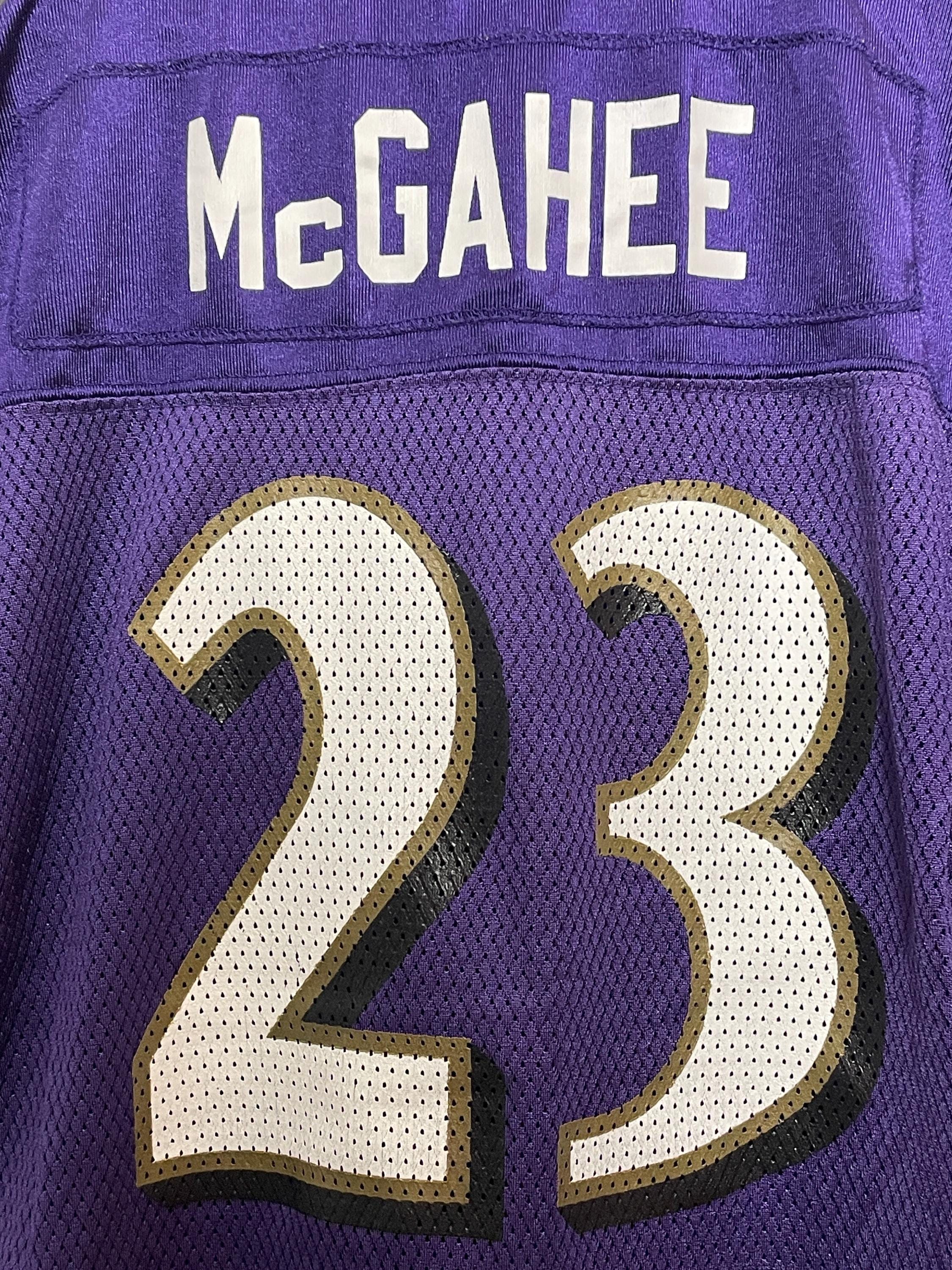 Vintage 2000s Reebok Baltimore Ravens Willis Mcgahee NFL Football