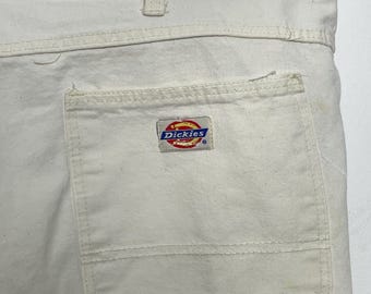 Vintage 1980s Dickies Talon Zipper Workwear Carpenter Painter