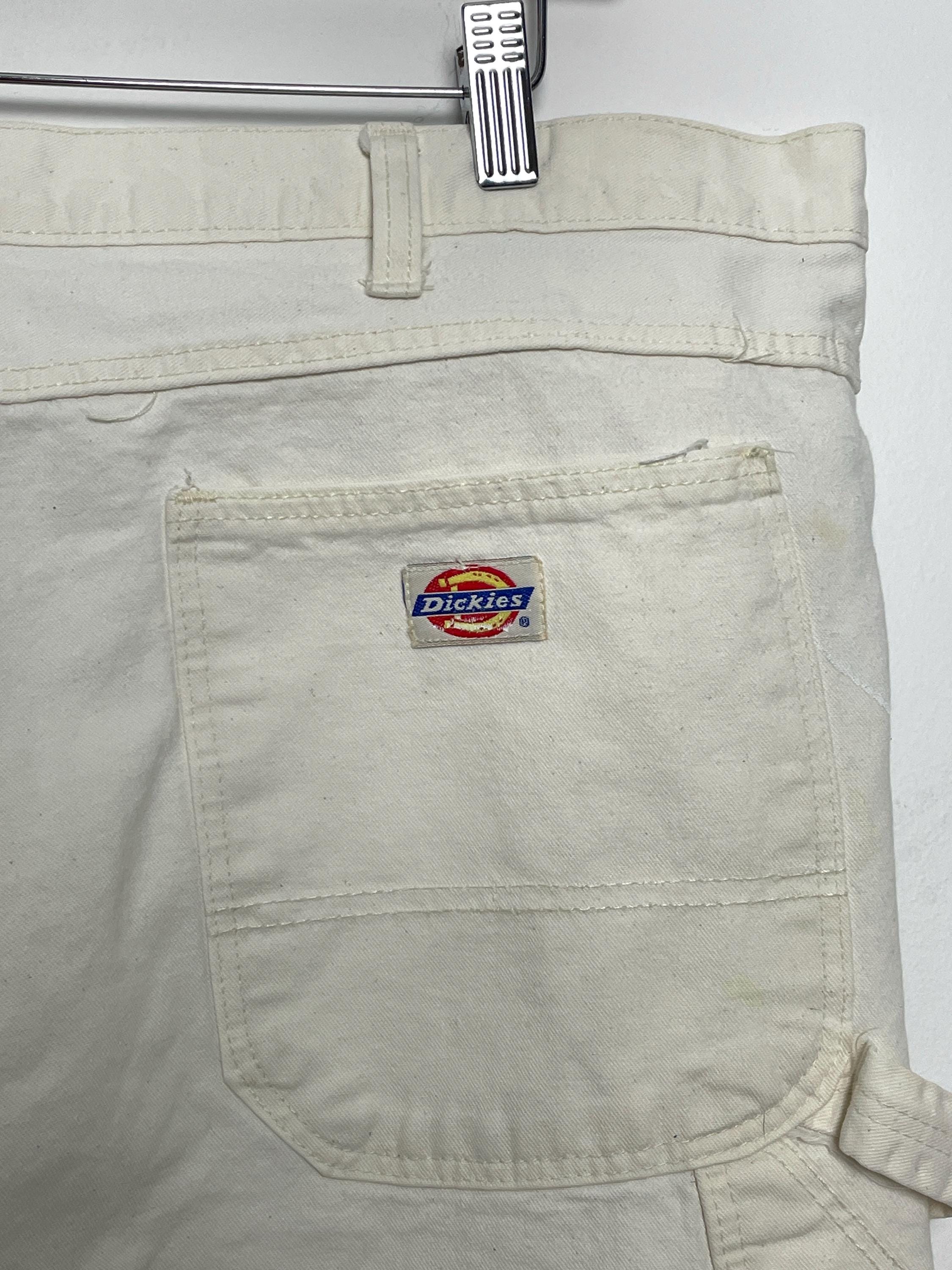 Vintage 1980s Dickies Talon Zipper Workwear Carpenter Painter