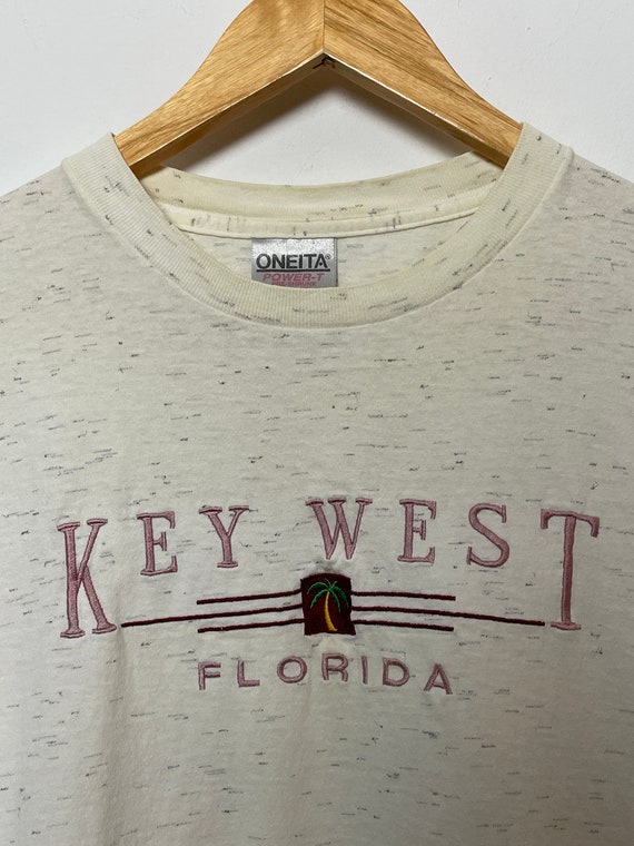 Vintage 1990s Key West Florida Embroidered Spell … - image 2