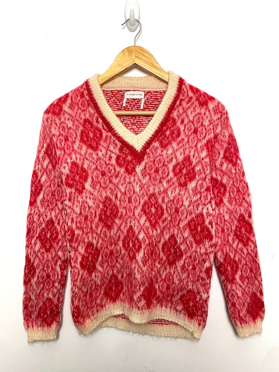 トップス 60s vintage jantzen mohair knit Rare Vintage 50's Jantzen Mohair Cardigan Sweater Size