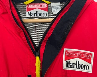 ジャケット・アウター 90s Marlboro nylon jacket mountain parka 90S Marlboro Vintage Mountain Parka Nylon Jacket Size Xl
