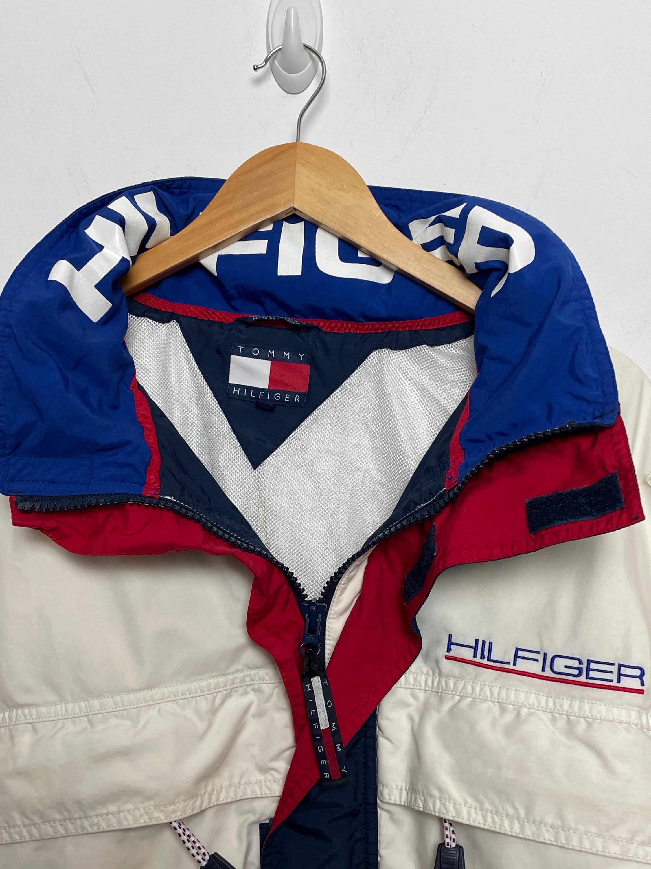 Vintage 1990s Tommy Hilfiger Sailing Gear Cargo Pocket Spell Out  display picture 1